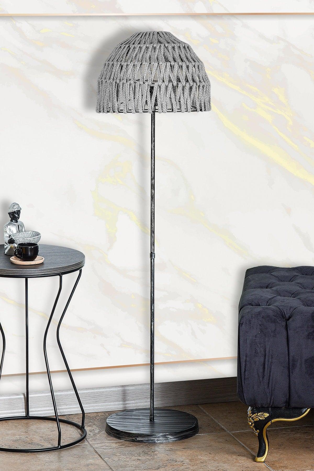 Webster Floor Lamp Gray Lmbd-62 - Swordslife