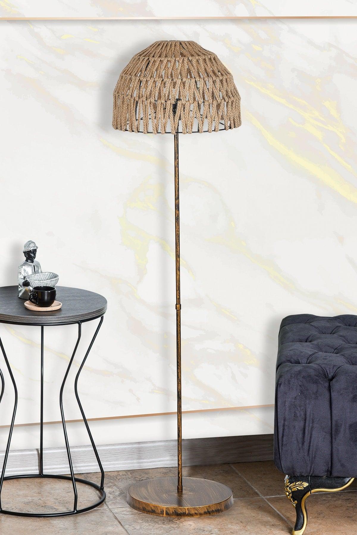 Webster Floor Lamp Jute Lmbd-62