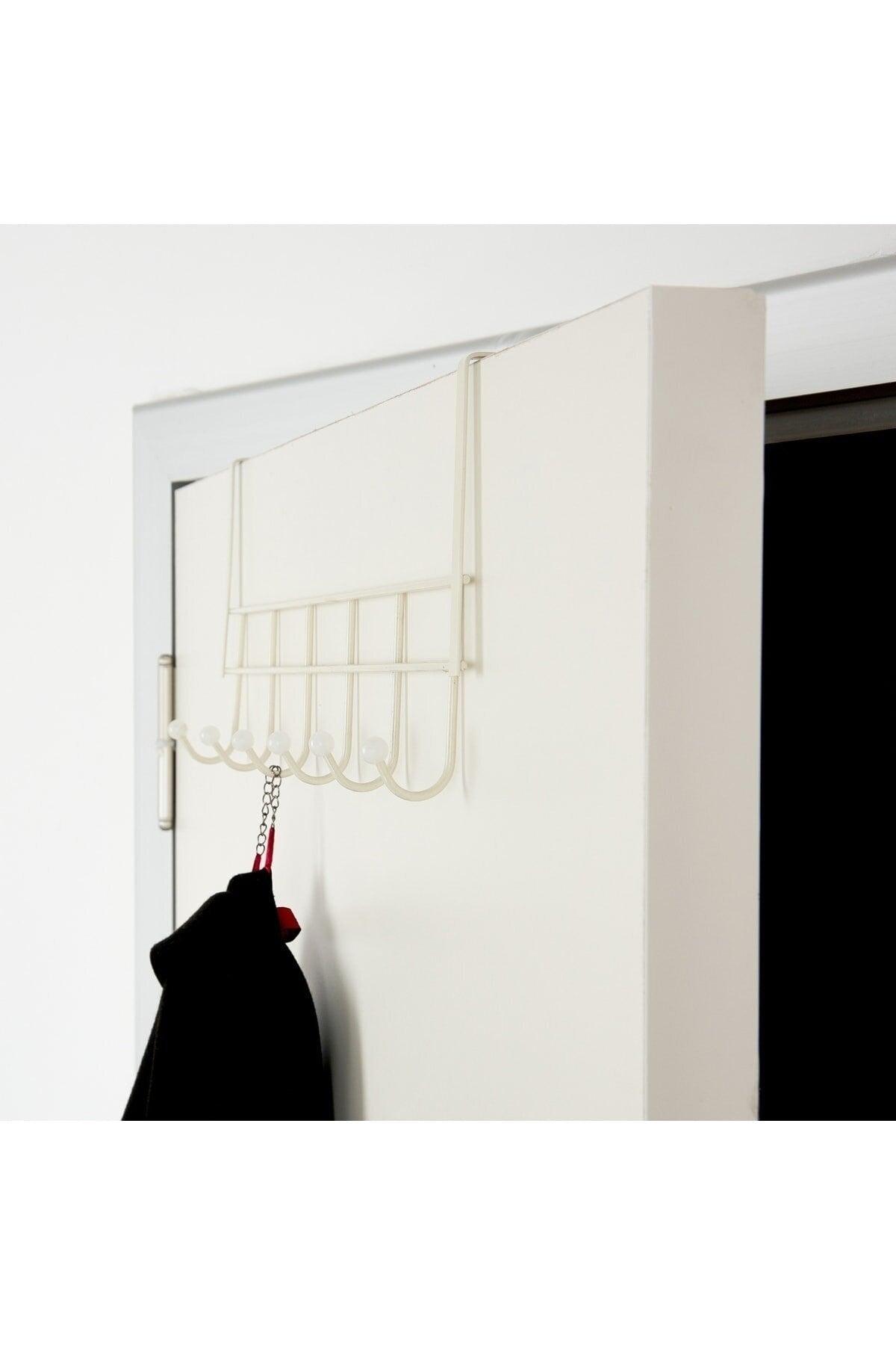 White Door Hanger 6 Pieces Stainless Steel Hanger - Swordslife