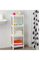 White Bathroom Shelf