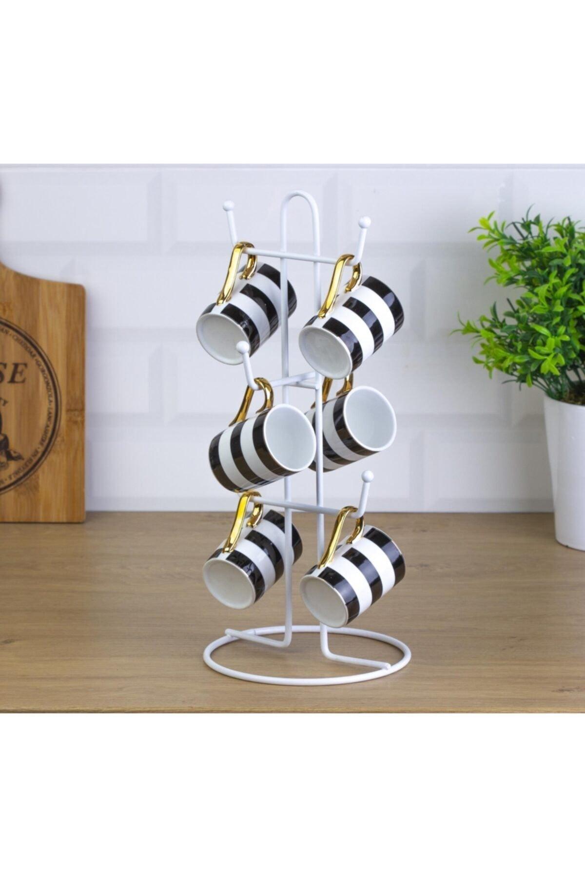 White Mug And Cup Rack