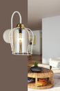 White Parachute Downward Modern Wall Sconce - Swordslife