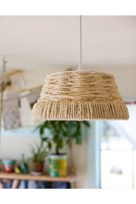 Straw Rope Bohemian Chandelier - Swordslife