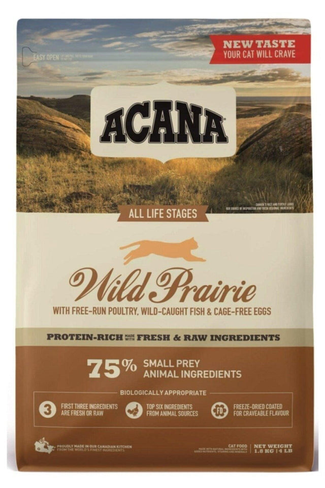 Wild Prairie Cat Food 1.8kg - All Breeds And