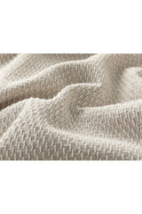 Willow Woven Double Bedspread Set 240x260 Cm Ecru - Swordslife