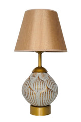 Galet Lampshade Gray Gold - Swordslife