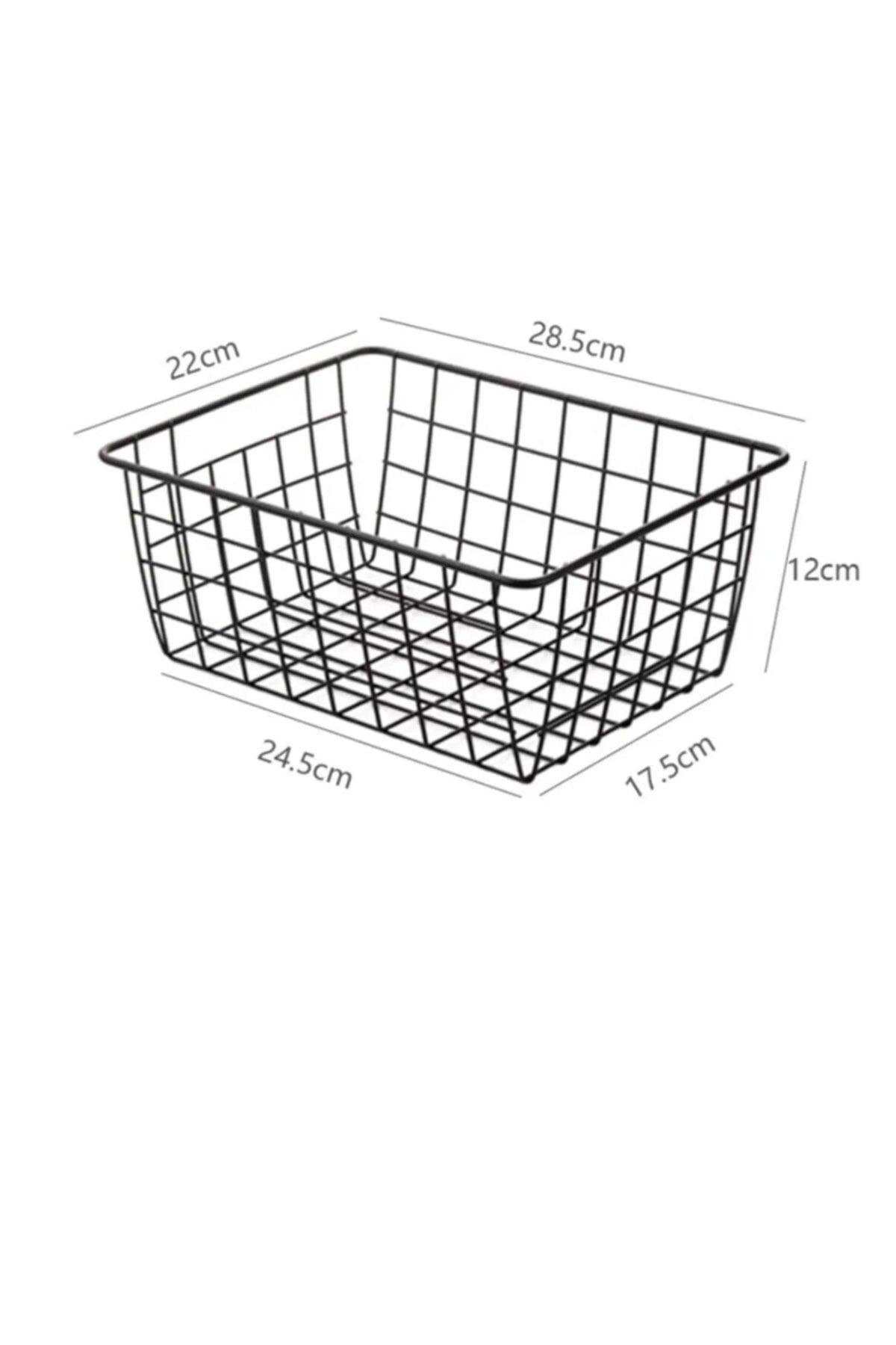 Wire Basket, Multi-Purpose Organizer Bathroom Kitchen Organizer - Swordslife