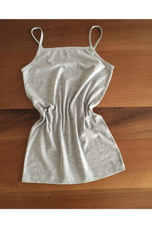Women's Gray Color 4-Pack Cotton Rope Suspended Singlet - Swordslife
