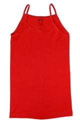 Women's Red Rope Suspended Cotton Singlet 5 Pieces - Swordslife