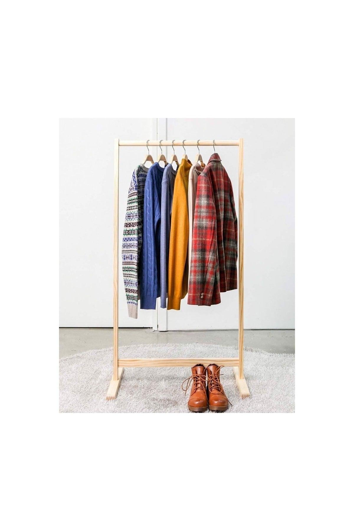 Wooden Garment Hanger Pedestal Hanger