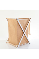 Wooden Dirty Laundry Basket 35x35x60cm - Swordslife