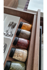 Wooden Drawer Spice Stand / Ramp