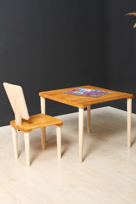 Wooden Kids Activity Table