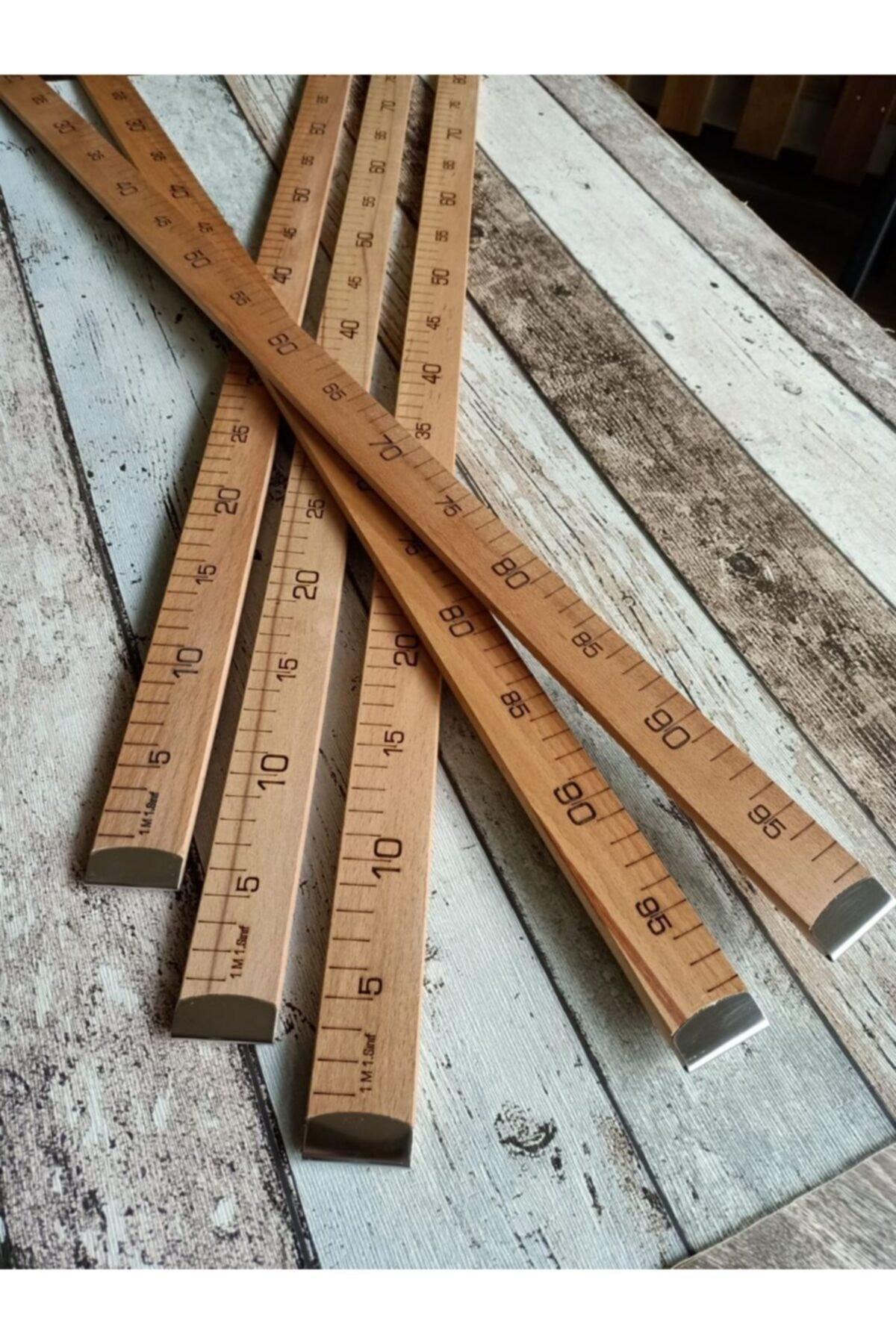 Wooden Ruler 1 m