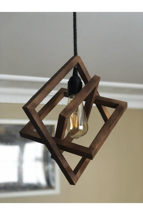 Wooden Single Chandelier - Swordslife