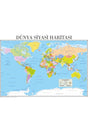 World Political Map 30 X 45 Cm Coated Poster Cylinder Boxed Cargo - Swordslife