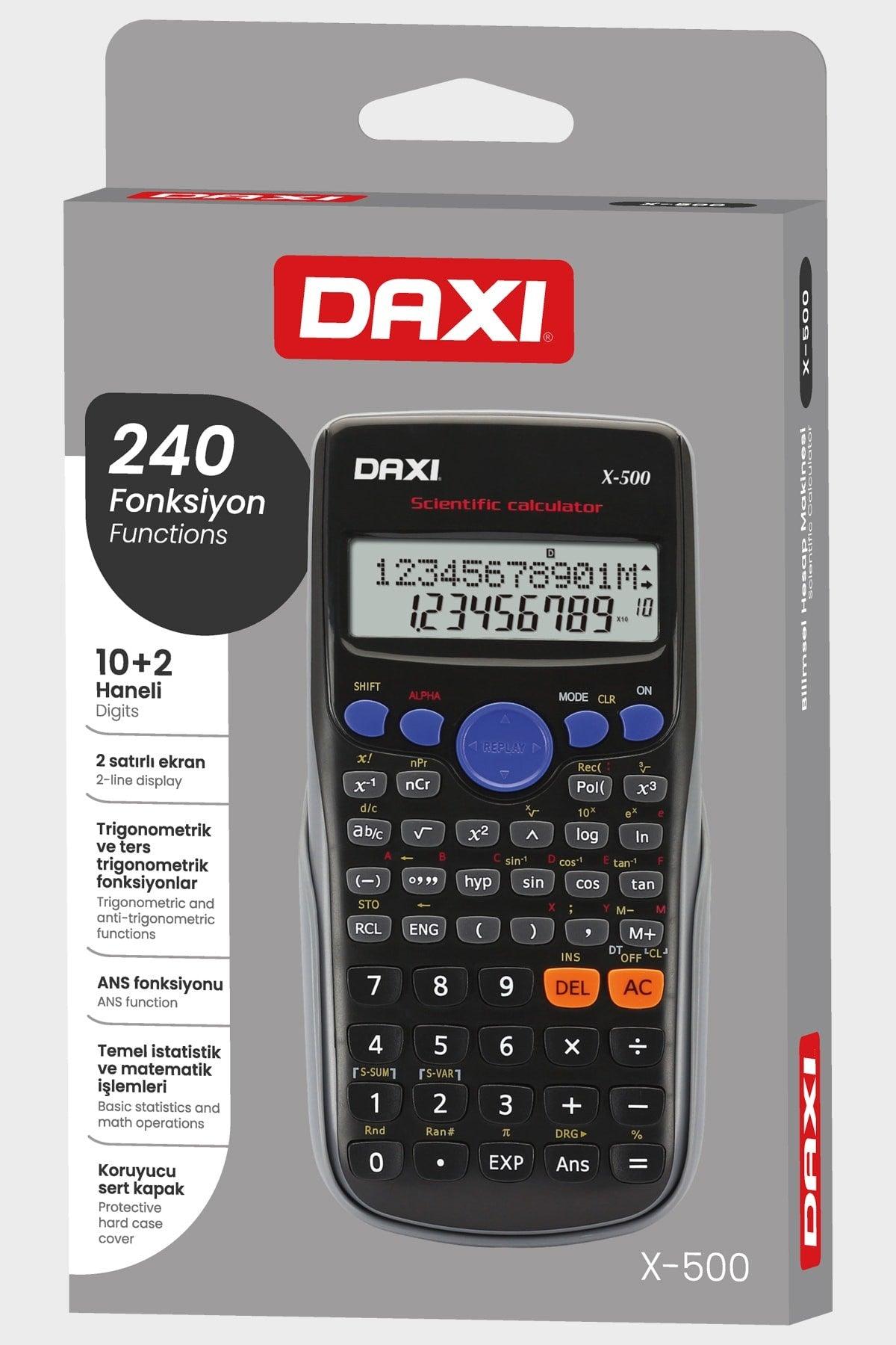 X-500 Scientific Calculator 240 Functions