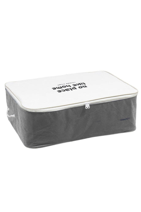 Xl Size Storage Bag Under Base Organizer Storage Box Organizer Bag (72X46X22) Gray-white - Swordslife