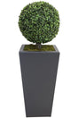 Artificial Big Boxwood Ball 100cm (With Decorative Wooden Pot) - Swordslife