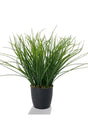 Artificial Flower Grass Thatch Artificial Plant Black Plastic Potted Decorative Ornamental Flower - Swordslife