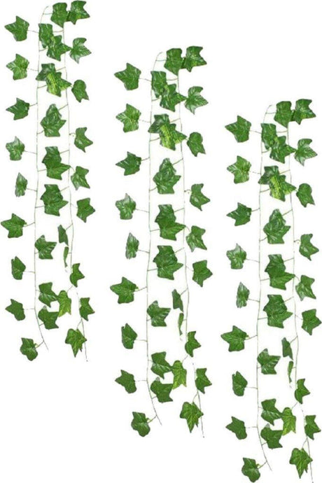 Artificial Ivy Triangle Leaf Artificial Flower Decor 230cm X 3pcs - Swordslife