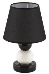 Yarkın Black and White Ceramic Living Room-Living Room-Bedroom Modern Design Retro Lampshade - Swordslife