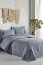 Bed Cover Set Double Matilda Blue (240x250cm) - Swordslife