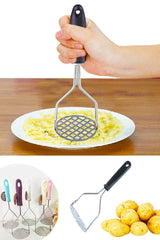 Yclshop Stainless Steel Practical Potato Masher - Swordslife