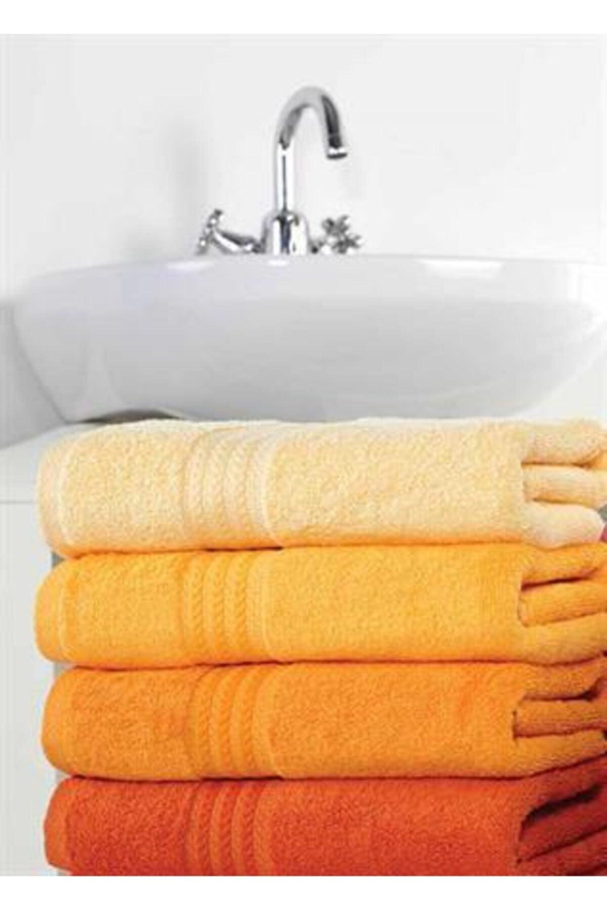 Yellow Set of 4 Towels