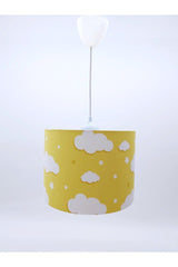 Yellow Cloudy Baby Kids Room Chandelier Pendant Lampshade - Swordslife