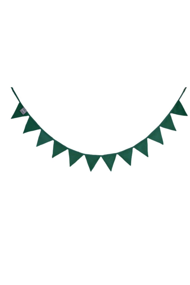 Green Fabric Banner Pennant Baby Room Accessory - Swordslife