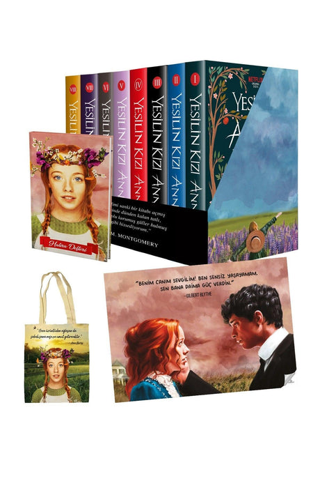 Green's Daughter Mother 8 Books With Hardcover Box Set Wooden Poster Gift - Swordslife