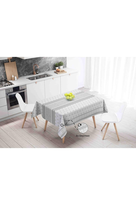 Washable Wipeable Stain Resistant Hygienic Linoleum Table Cloth - Swordslife