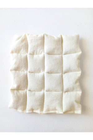 Unwashed Sheep Wool Filled Baby Back-tummy-chest Diaper (20CM*23CM BETWEEN 0-1 YEARS OLD) - Swordslife