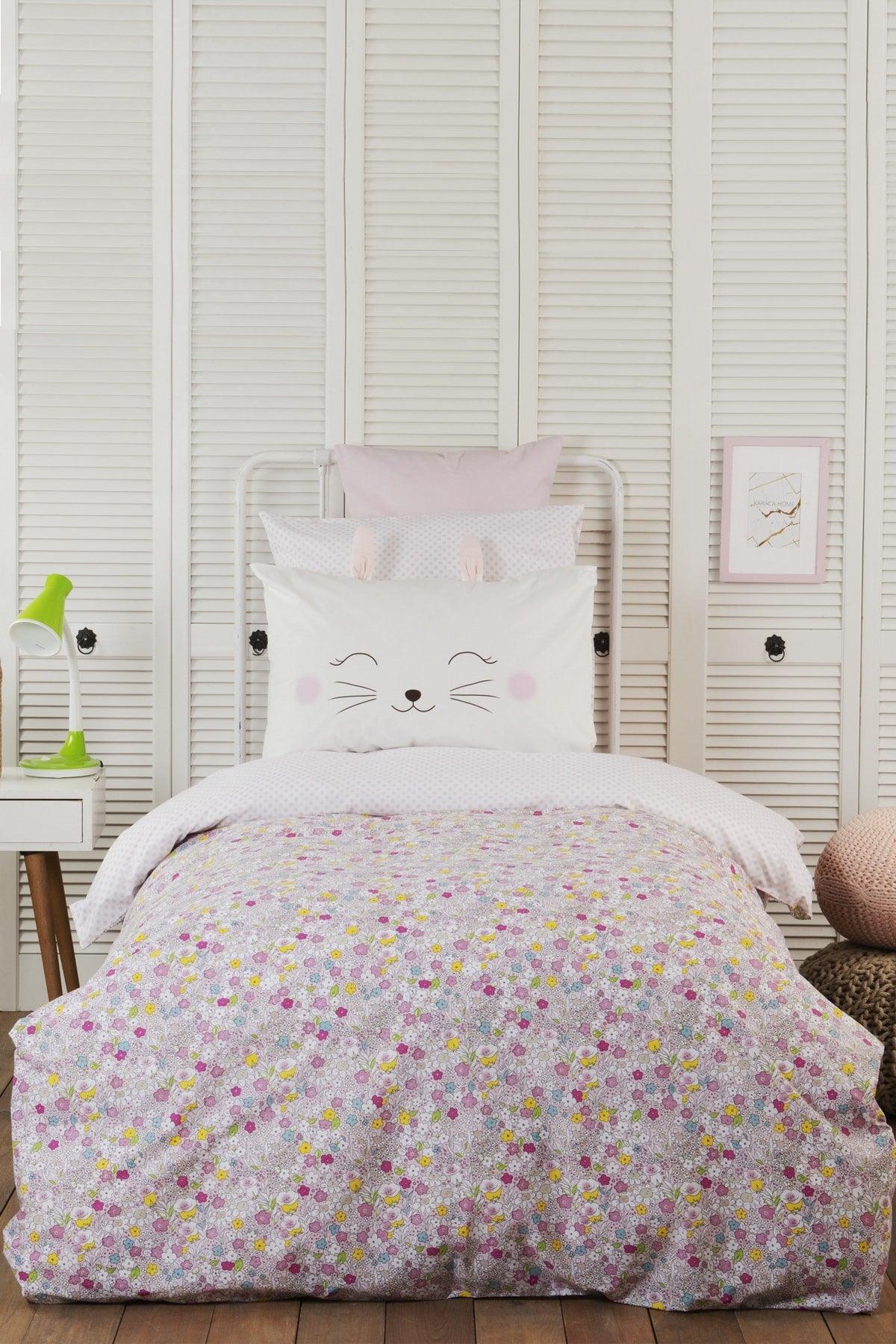 Young Little Rabbit Single 100% Cotton Duvet Cover Set - Swordslife