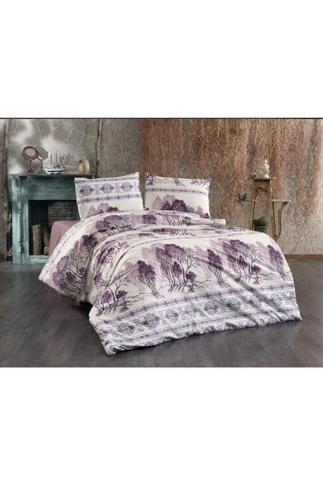 High Quality Doga Pattern Double Double Non-Iron Fabric 100% Cotton Duvet Cover Set - Swordslife