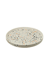 Round Terrazo Plate 27 Cm (1501) - Swordslife