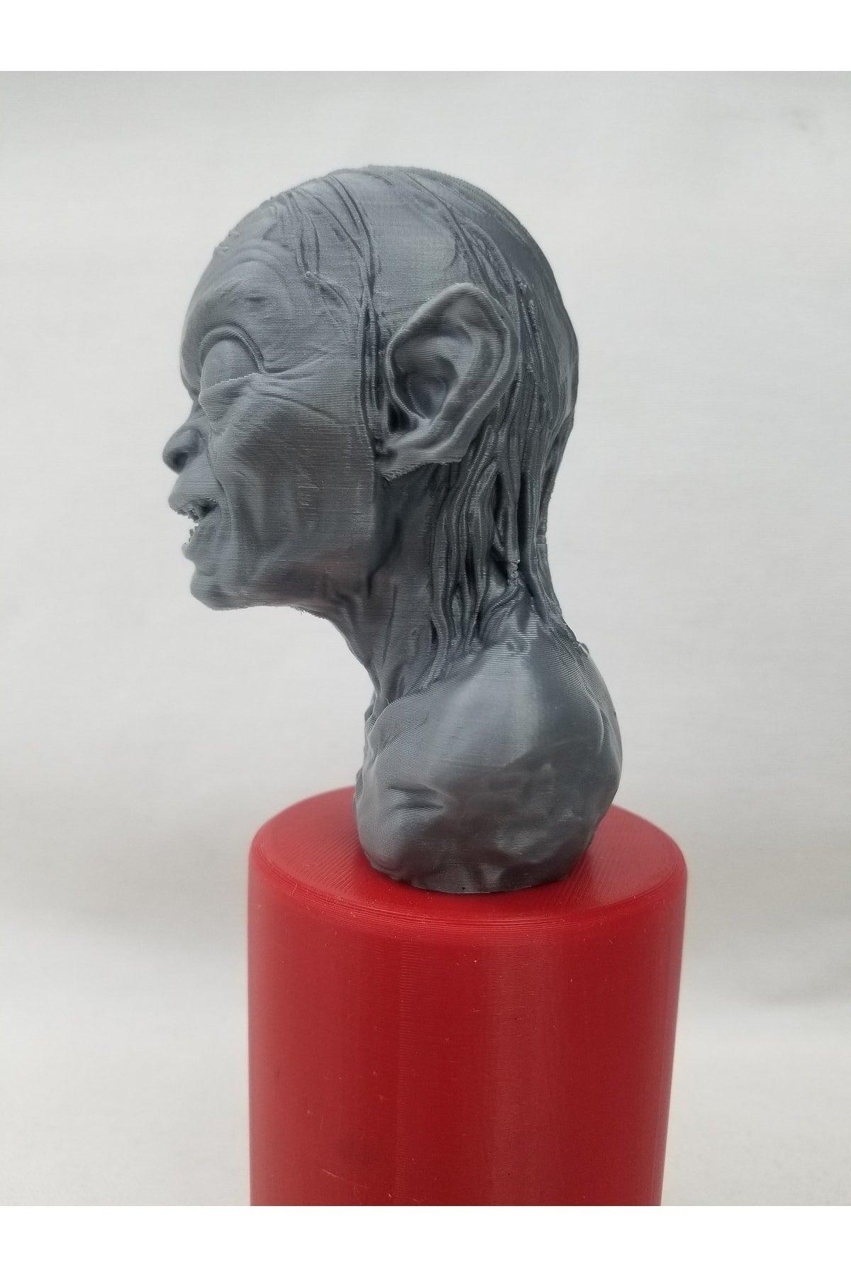 The Lord of the Rings 3d Smego Gollum Figure Bust - Swordslife