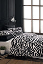 Zebra 100% Cotton Ranforce Double Duvet Cover Set 200x220 - Swordslife