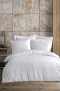 Zeus Series Cotton Satin Striped Double Duvet Cover Set - Swordslife