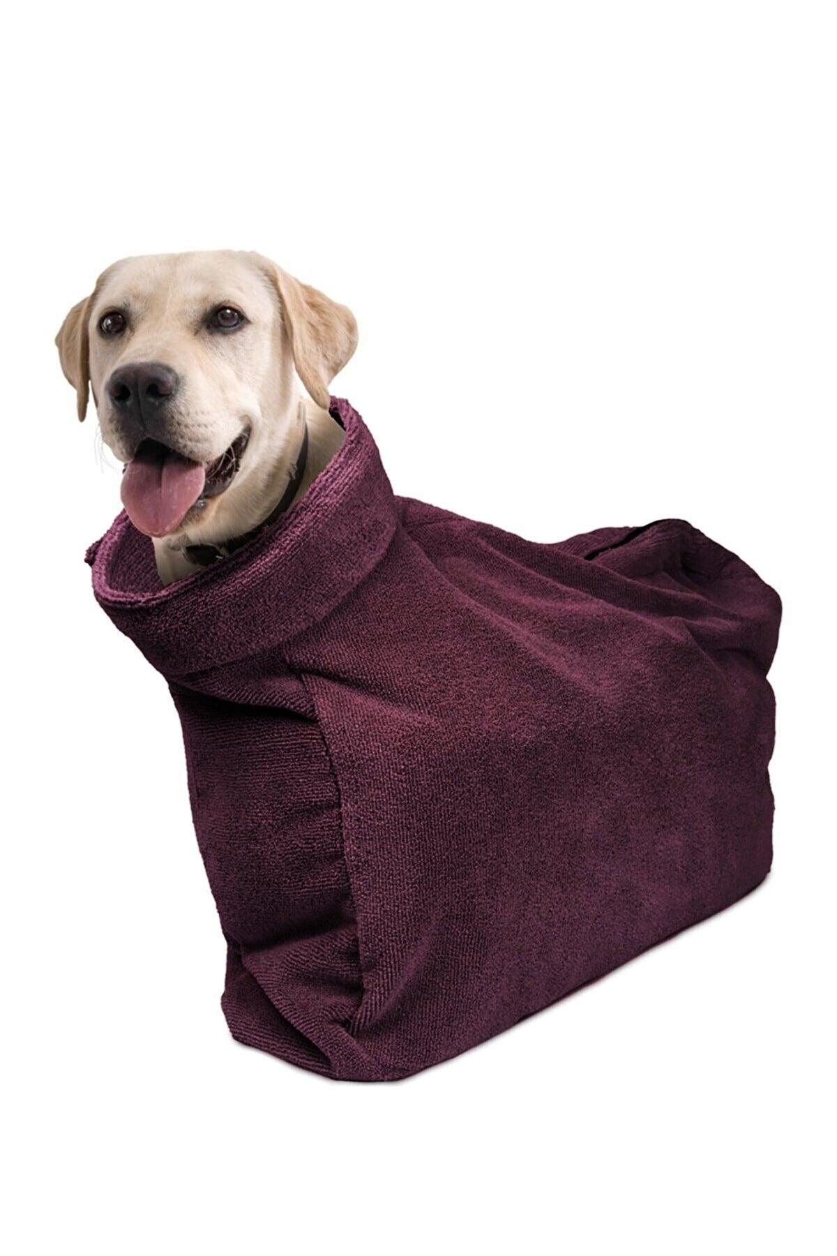 Zippered Dog Drying Overalls