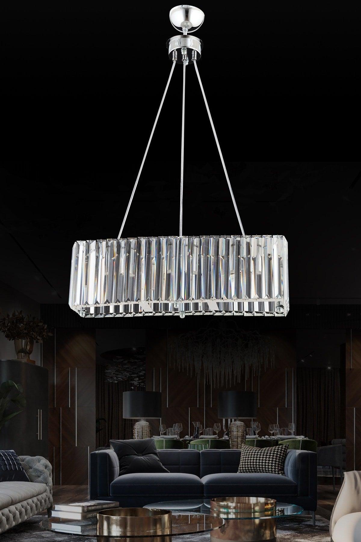 Emerald Stone Chandelier - Swordslife